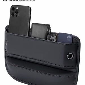 Universal Fit Car Seat Gap Filler, Leather, Organizer, Car SUV